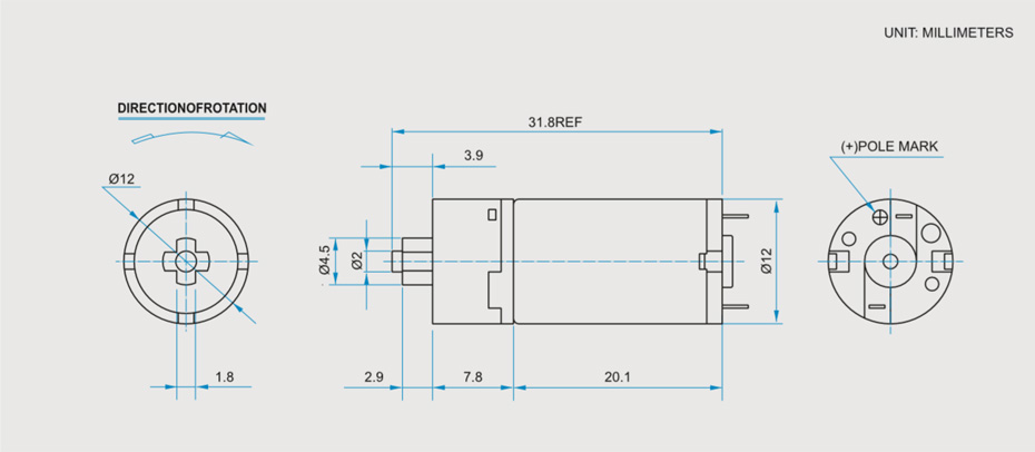 SC-RF1220GA減速馬達產品介紹